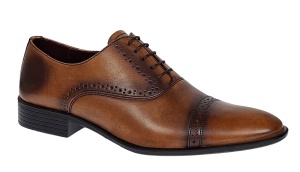 Pantofi barbati eleganti din piele naturala - Model Oxford 246 Maro