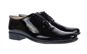 Pantofi barbati eleganti din piele naturala, negru lac, MOD2NLAC - Img 2