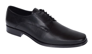 Pantofi barbati eleganti din piele naturala, Negru NIC02NSIR