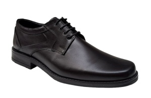 Pantofi barbati, eleganti, piele naturala, Negru - GKR06N