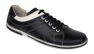 Pantofi barbati sport - casual din piele naturala - ADNOUN Marimea 40 - Img 3
