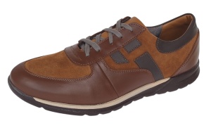 Pantofi barbati sport din piele naturala - Model Luis Maro LVIC3200 Marimea 44 - Img 2