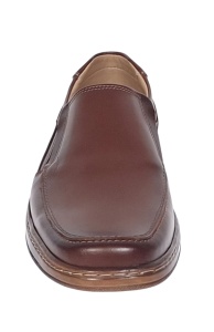 Pantofi casual barbati din piele naturala maro - Masuri pana la 47 GKR10M - Img 12