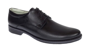 Pantofi casual barbati - Model negru din piele naturala 859N - Img 5