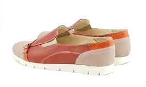 Pantofi dama casual din piele naturala, cu platforme - ROVI35CONFORT - Img 3