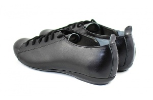 Pantofi dama casual din piele naturala cu varf lacuit - Model Emma P09LACN - Img 2