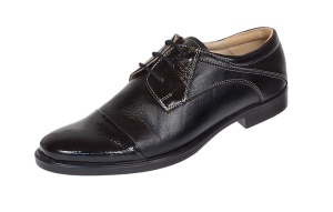 Pantofi dama casual din piele naturala cu varf lacuit P10L2N - Img 6