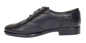 Pantofi dama casual din piele naturala de culoare neagra - P29NBOX - Img 2