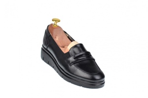 Pantofi dama casual din piele naturala, foarte comozi - P105NBOX