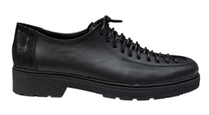 Pantofi dama casual din piele naturala, Made in Romania, Suceava, SARA, 610N - Img 3