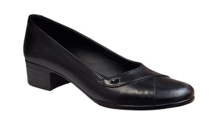 Pantofi dama casual din piele naturala Negru BOX - STD04N - Img 1