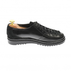Pantofi dama casual din piele naturala, negru - P501NN - Img 1