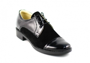 Pantofi dama casual din piele naturala - P10LACN - Img 5