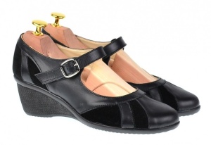 Pantofi dama din piele naturala foarte comozi - P13NN - Img 2