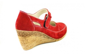 Pantofi dama din piele naturala, foarte comozi - P9154RVEL - Img 6