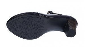 Pantofi dama eleganti din piele naturala bleumarin, box - P104BLM - Img 6