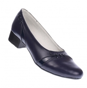 Pantofi dama eleganti, piele naturala, Made in Romania, P18ECBL - Img 4