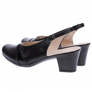 Pantofi dama eleganti, piele naturala, Made in Romania, PS36N - Img 5