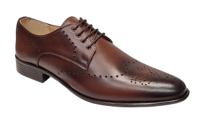 Pantofi eleganti barbati din piele naturala - Model Maro 131 - Img 1