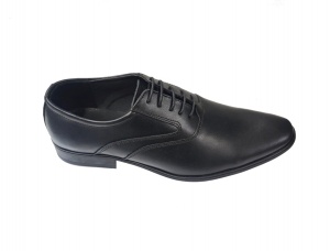 Pantofi eleganti barbati din piele naturala Stefi Negru box - Img 2