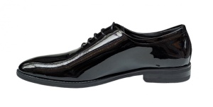 Pantofi eleganti barbati piele naturala - Model Donato Negru Lac - Img 4