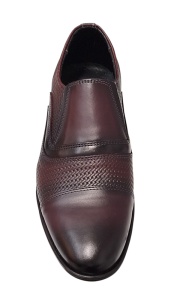 Pantofi eleganti pentu barbati piele naturala bordeaux - GKR01VIS - Img 4