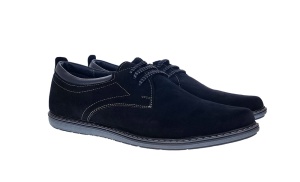 Reducere Marimea 41 Pantofi barbati casual din piele naturala antilopa TEN338VELN - Img 8