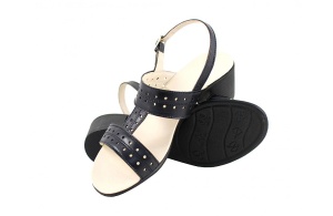 Reduceri Sandale dama din piele naturala - Model Negru LS7NBOX - Img 3