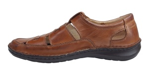 Sandale barbati casual din piele naturala - Model Maro SCV2M - Img 2