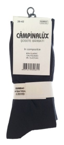 Sosete barbati inalte pentru bocanci set 6 perechi din bumbac batut fara cusatura Campina LUX - Img 6