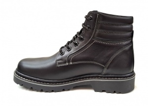 Bocanci barbati din piele naturala, imblaniti, model negru, Army Legion - GKR75NBOX - Img 4