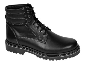 Bocanci barbati din piele naturala neimblaniti Negri All Season GKR79NBOX