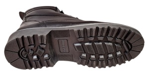 Bocanci barbati miliari din piele naturala imblaniti, model Army Force Negru GKR700N - Img 8