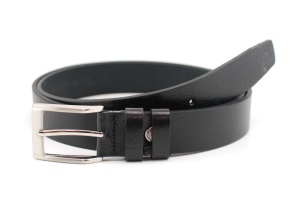 Curea barbati eleganta din piele naturala neagra DR1439N - Img 2