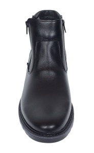 Ghete barbati casual din piele naturala cu fermoar imblanite Corsa - GF1203CSN - Img 7