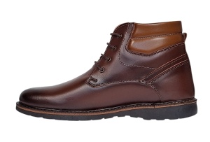 Ghete barbati casual din piele naturala imblanite model Maro GSCORSAM - Img 4
