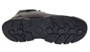 Ghete barbati casual din piele naturala pe calapod lat SPORT23N - Img 6