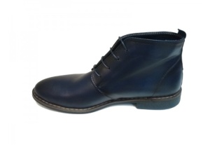 Ghete barbati casual, elegante din piele naturala, maro, DEVIN, GBDEVINM - Img 4