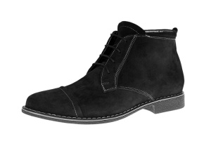 Ghete barbati din piele naturala intoarsa (imblanite) YURI G03NVEL - Img 3
