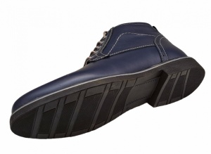 Ghete casual barbati din piele naturala (imblanite) Tomas Bleumarin GKR20BLM - Img 5