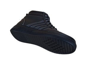 Marimea 40 Ghete barbati din piele naturala imblanite, GKR, Negru GKR59N - Img 3