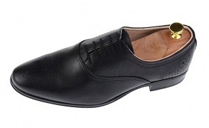 Marimea 41 Pantofi barbati eleganti din piele naturala box 887N - Img 3