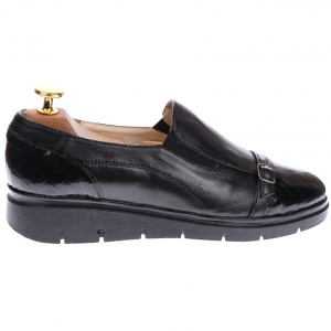 OFERTA marimea 37 - Pantofi dama casual din piele naturala, cu platforme - LP103CRN2 - Img 5