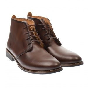 Oferta marimea 39, 43 Ghete barbati office din piele naturala maro LGB43MARO