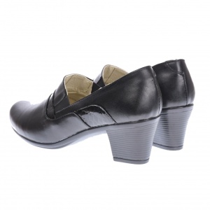 Oferta marimea 39 - Pantofi dama casual, piele naturala, Made in Romania, LP27L - Img 3