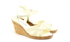 Oferta marimea 39 - Sandale dama din piele naturala lac - visiniu - LS7LACVIS - Img 6