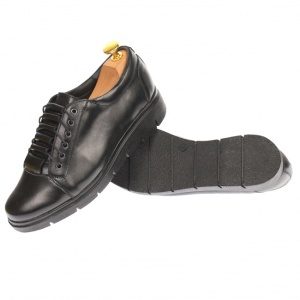 OFERTA marimea 40 - Pantofi dama, casual, din piele naturala box, negri, - LP502NBOX - Img 2