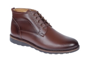 Oferta Marimea 41 Ghete barbati casual din piele naturala (imblanite) Corsa LGKR21XM