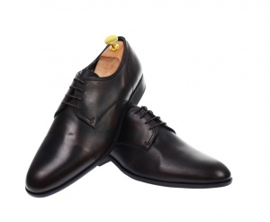OFERTA MARIMEA 41 - Pantofi barbati eleganti, cu siret, din piele naturala maro - L703MARO - Img 5