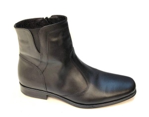 Oferta Marimea 44 Ghete barbati casual din piele naturala cu fermoar LSTD03N